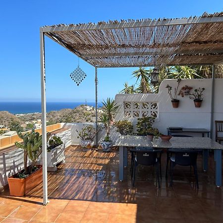 Apartment With A Great Terrace, Sea And Land Views Mojácar Exterior foto