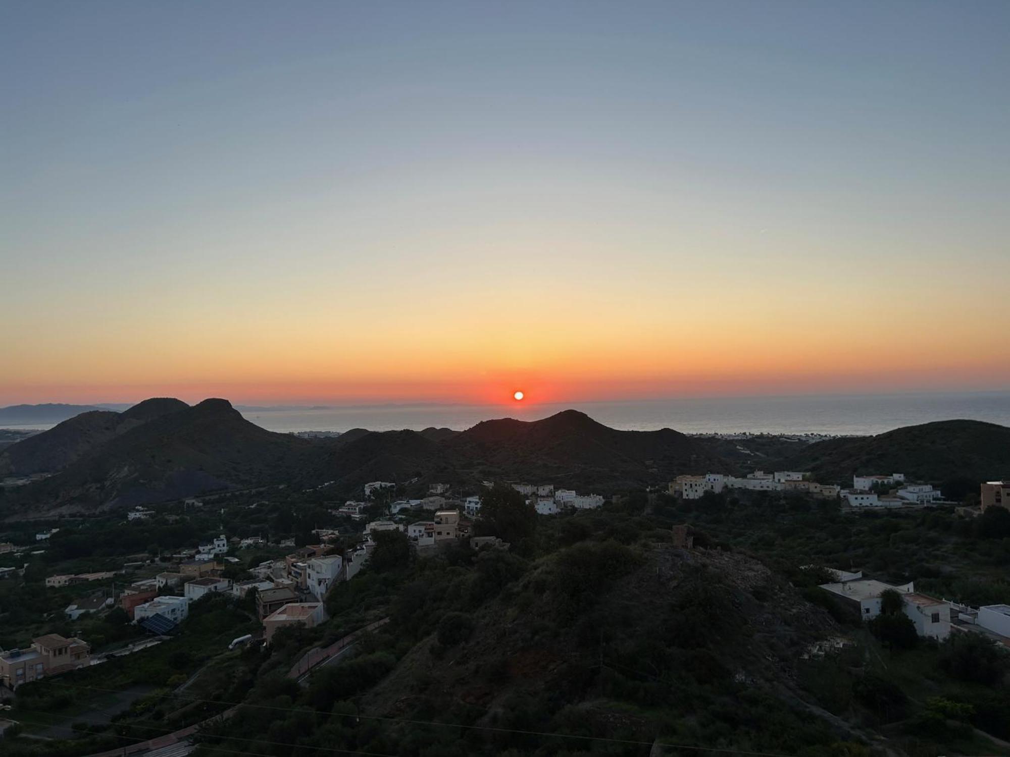 Apartment With A Great Terrace, Sea And Land Views Mojácar Exterior foto
